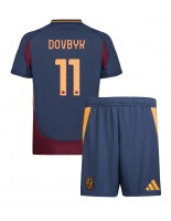 AS Roma Artem Dovbyk #11 Kolmaspaita Lasten 2024-25 Lyhythihainen (+ shortsit)